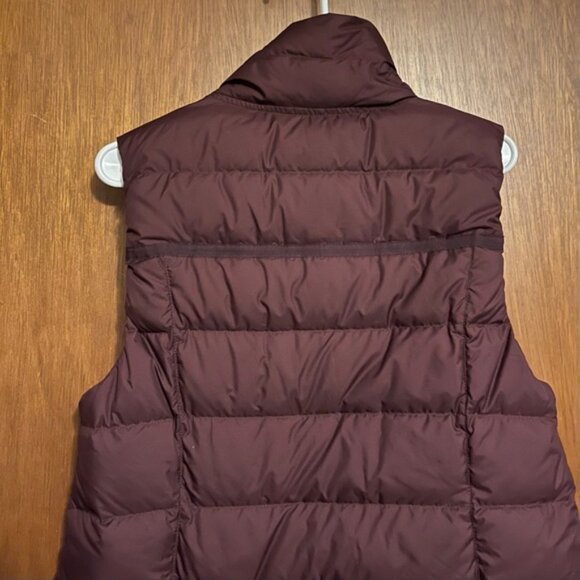 Athleta Burgundy Responsible Down CYA Puffer Vest - Picture 8 of 10